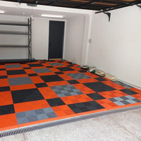 Eco-Friendly Garage Plastic Floor Mat Interlock Click Vinyl Indoor Tiles Spc Flooring Sport Area Floor Covering