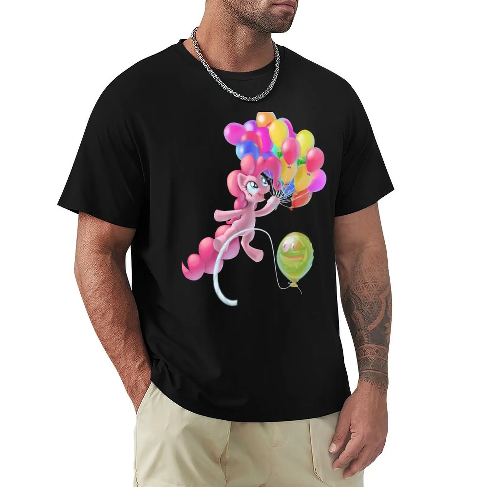 

Pinkie Sky T-Shirt custom t-shirts graphic tee shirt Men's t shirts