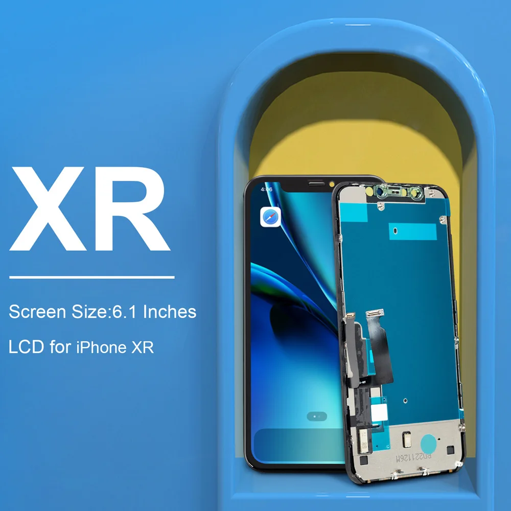 RFLCD INCELL آيفون XR شاشة الكريستال السائل مجموعة المحولات الرقمية لشاشة تعمل بلمس آيفون XR لوحة الشاشة معرف الوجه لهجة حقيقية #3