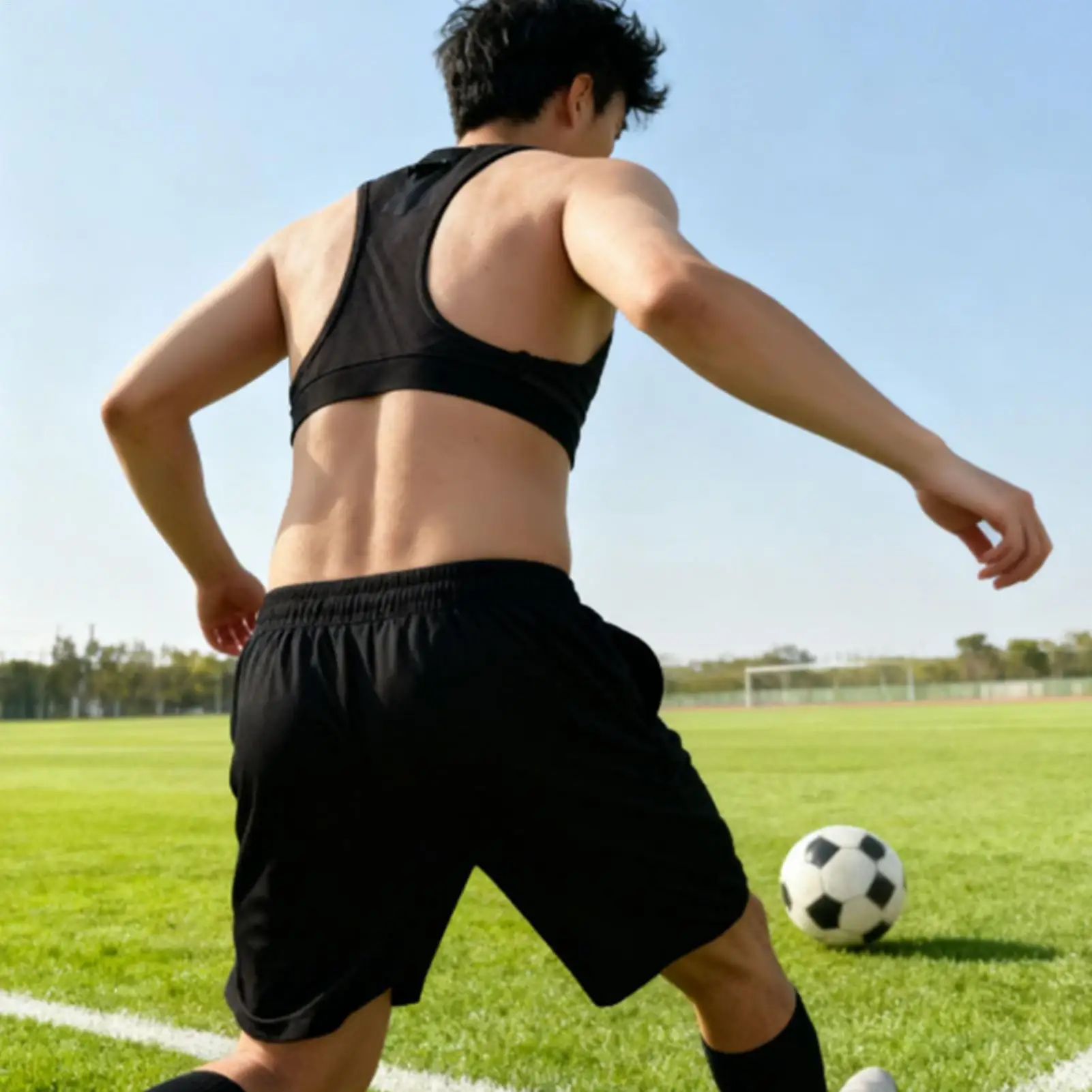 Soccer Pinnies Sweat-Wicking Breathable Gps Tracker Football Top Basketball Pinnies For Football Practice Basketball Training