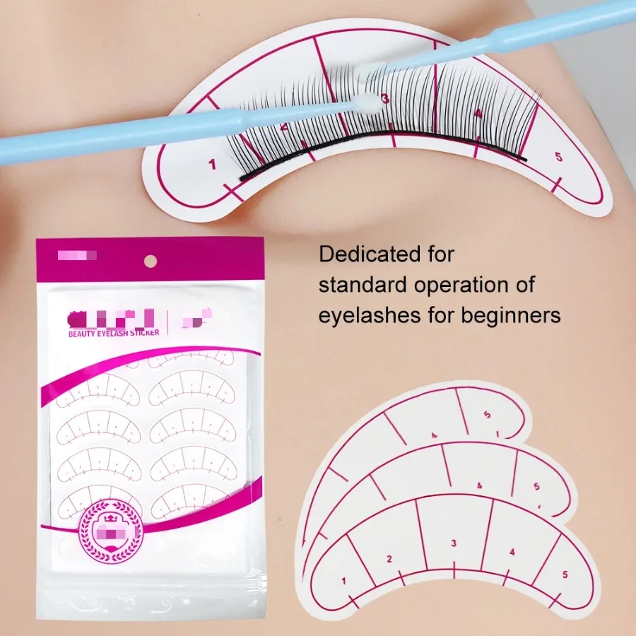 140 Pairs Eyelash Extension Eye Pads, Under-Eye Patches for Lash Extensions, Eyelash Practice & Makeup