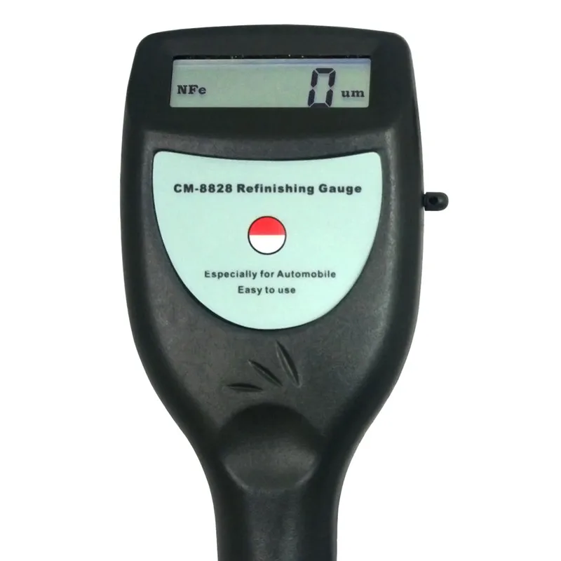 Manufacturer Car Paint Thickness Meter(F/NF) 0-1250um Aluminum/Iron Gauge One Key Auto Tester PLS-CM8828FN