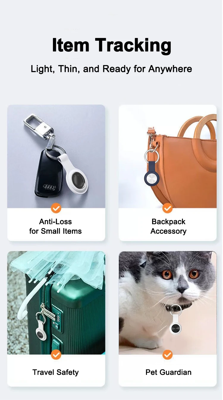 Tag Kompatibel mit Android Find Hub Bluetooth GPS-Tracker Google Find My Airtag Schlüsselanhänger Smart Tag Smart Life Positionierungsfinder – Detail 5