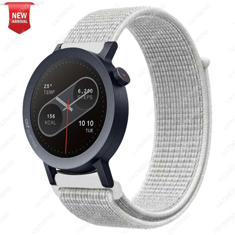 Watch Pro 2-Armband für CMF Watch Pro 2 Ersatz-Smartwatch-Armband, Nylon-Sport-Loop-Armband, Correa-Band – Detail 36