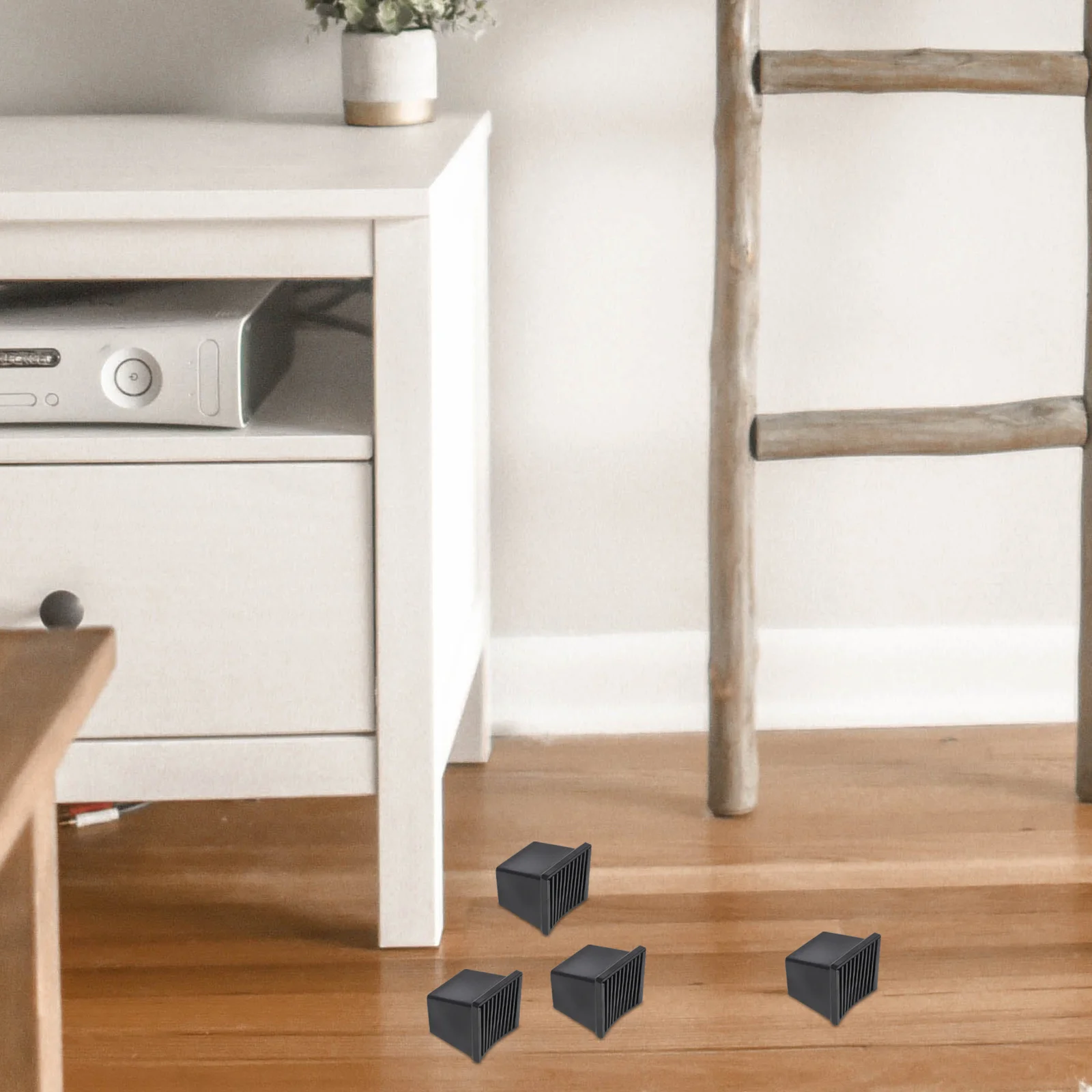 

4Pcs Chair Leg Floor Protectors Reusable Furniture Feet Covers for Hardwood Laminate Tile No Noise Moving Pads