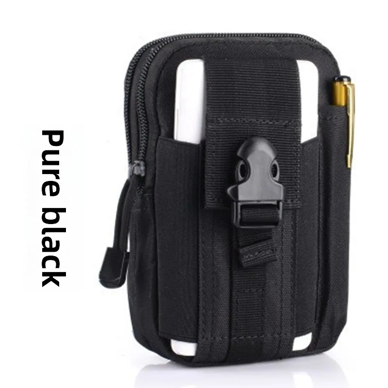 Riñonera con cinturón táctico para deportes al aire libre, monedero con cinturón, bolsa para teléfono móvil de 6 pulgadas, riñonera táctica para ventilador militar