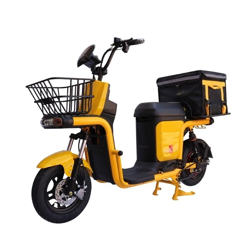new Delivery Riders' Special Cargo Electric Vehicle - High-Power Long-Range Food Delivery E-Bike
