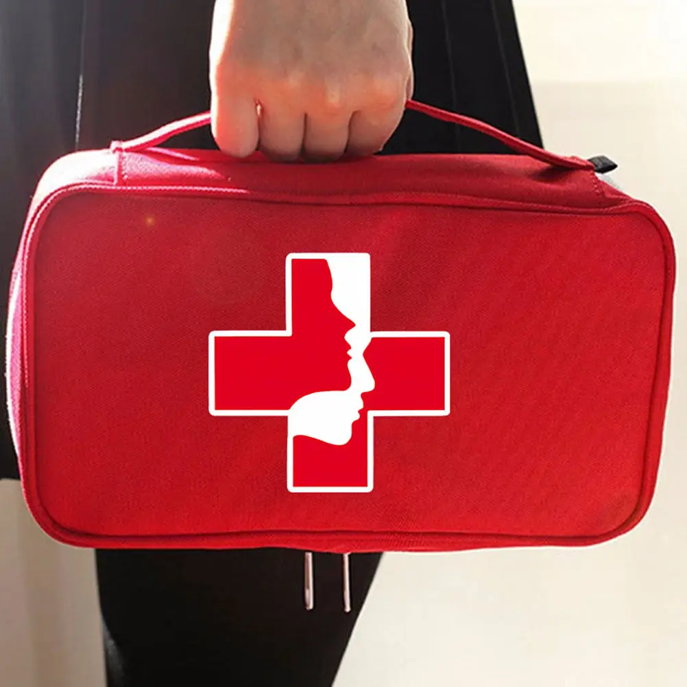 First Aid Sticker Decal Self-Adhesive PVC Symbol Emergency Sign for Hospital Clinic Community Safety Use