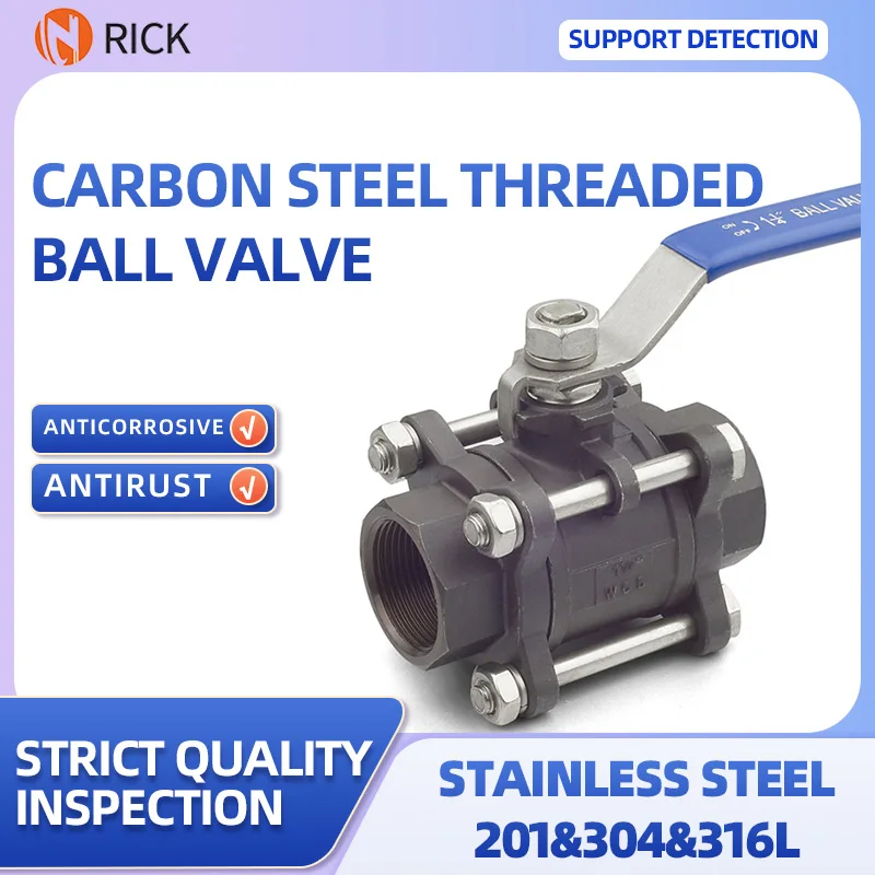 

Шаровой кран из нержавеющей стали 304, трехсекционный, с резьбой из углеродистой стали, внутренняя резьба, полный отверстий, сварной шаровой кран из нержавеющей стали