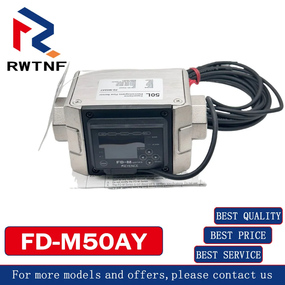 

Совершенно новый оригинальный электромагнитный датчик расхода FD-M50AY KEYENCE Electrode, 100% оригинал, на складе