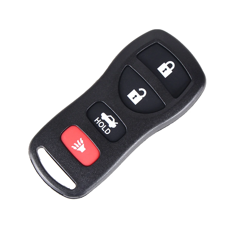 KEYYOU Remote Car Key Shell Cover Fob 4 Button for Nissan Infiniti Altima Maxima 350Z Armada