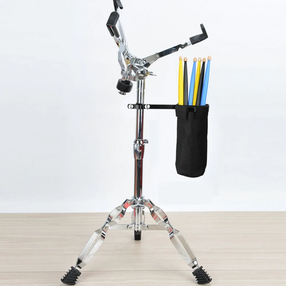 

Oxford Cloth ​Drum Stick Holder​ ​Cylindrical Shape​ ​Large Capacity ​Drumstick Bag​ ​Clamp-On Lockable ​Black
