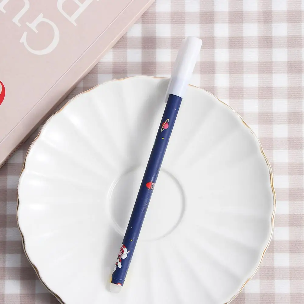 

Office Accessories School Supplies Washable Handle Cartoons 0.5mm Blue Erasable Pen Student Pen Gel Pens Neutral Erasable Pen