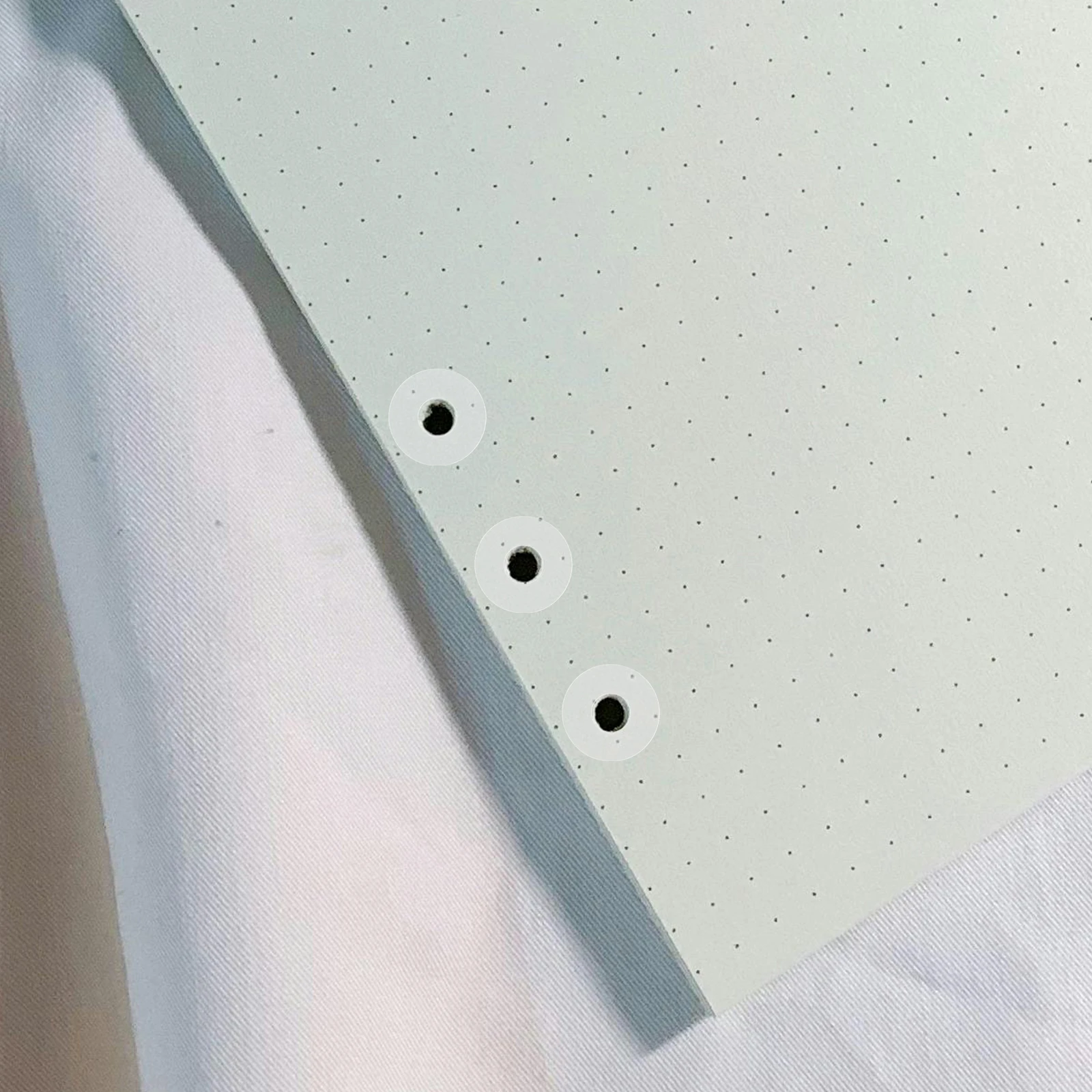 

4 Packs Heavy Duty Hole Reinforcement Stickers Waterproof Repair Labels Easy Apply Blends Surface Scratches Tears Page Binders