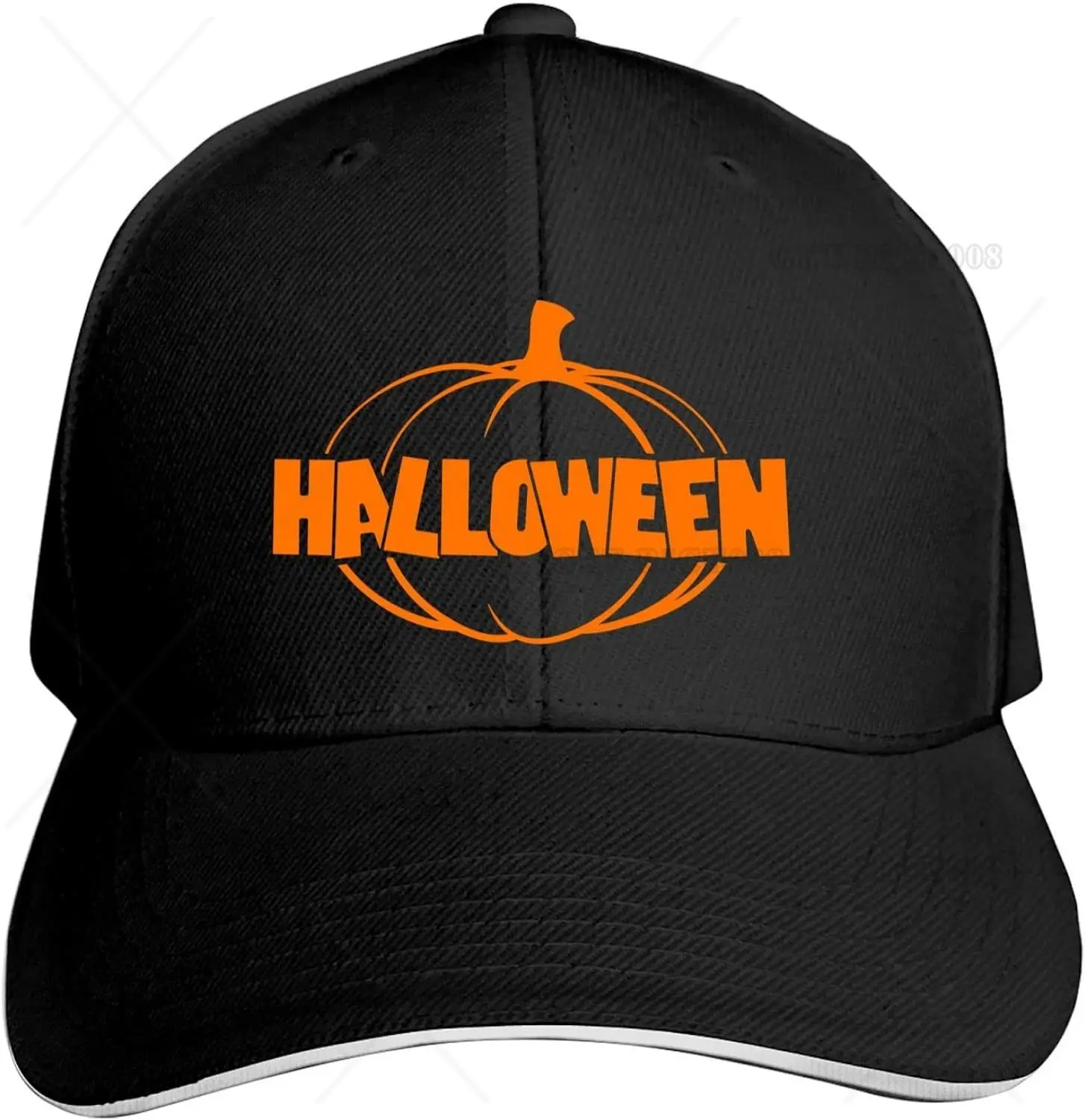 Wesołego Halloween wzór dyni czapki baseballowe kapelusz przeciwsłoneczny Hiphop kapelusze regulowany rozmiar dla mężczyzn kobiet dorosłych Unisex cztery pory roku