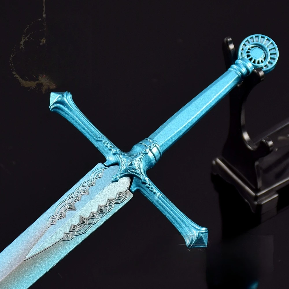 30 cm De Ridders van Cagliari Grote Zwaard Spel Perifere Model Perifere Spel Perifere Cartoon Collectie Verjaardagscadeautjes Speelgoed