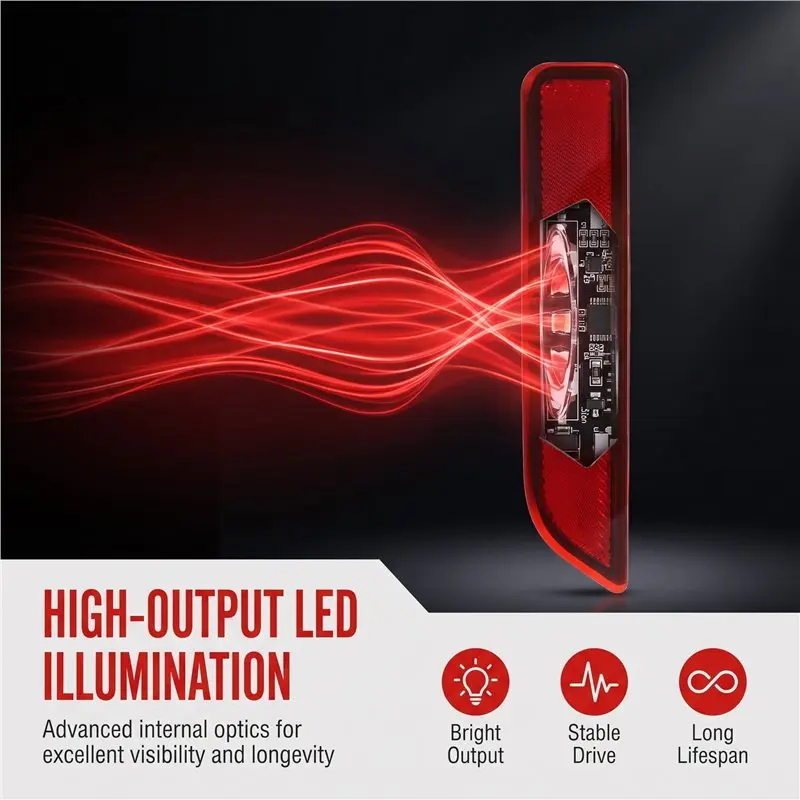New-Car Rear Bumper Light Tail Light For Nissan Serena C28 3
