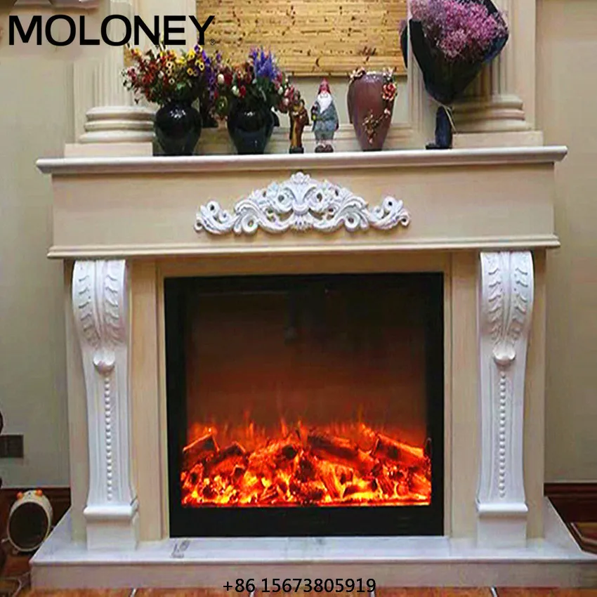 

Электронный камин-имитация с эффектом углей, 36 дюймов, для установки в тумбу под телевизор, с опциональным основанием, 110-220В