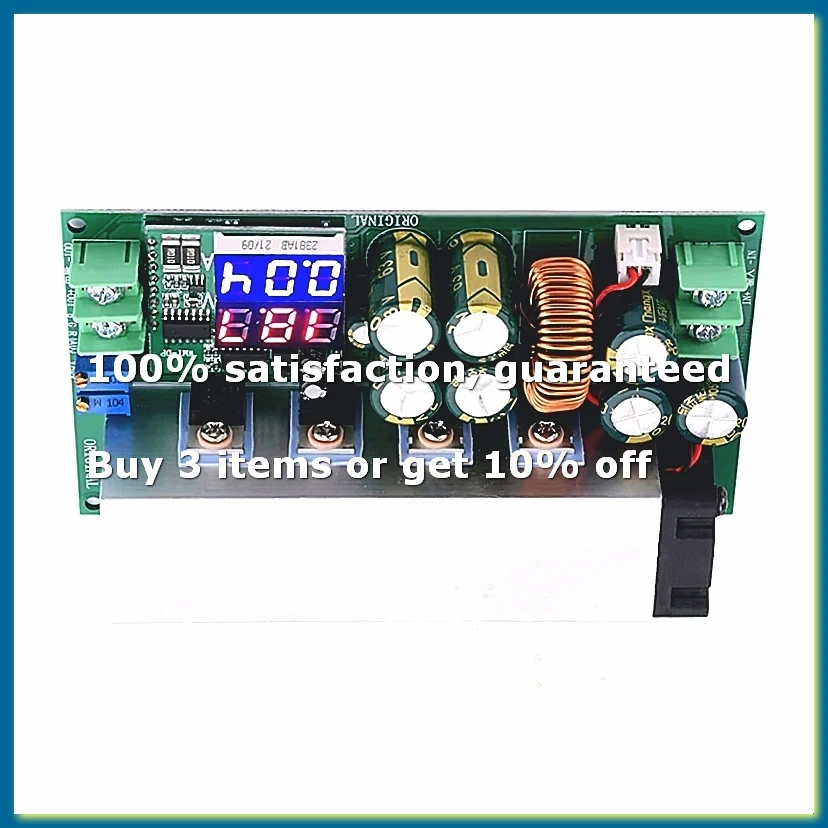 DC DC Buck Converter 600W CC CV 12-80V to 2.5-50V 5V 6V 12V 24V 24V 48V Step-Down Power Module Adjustable Regulated-DTB3