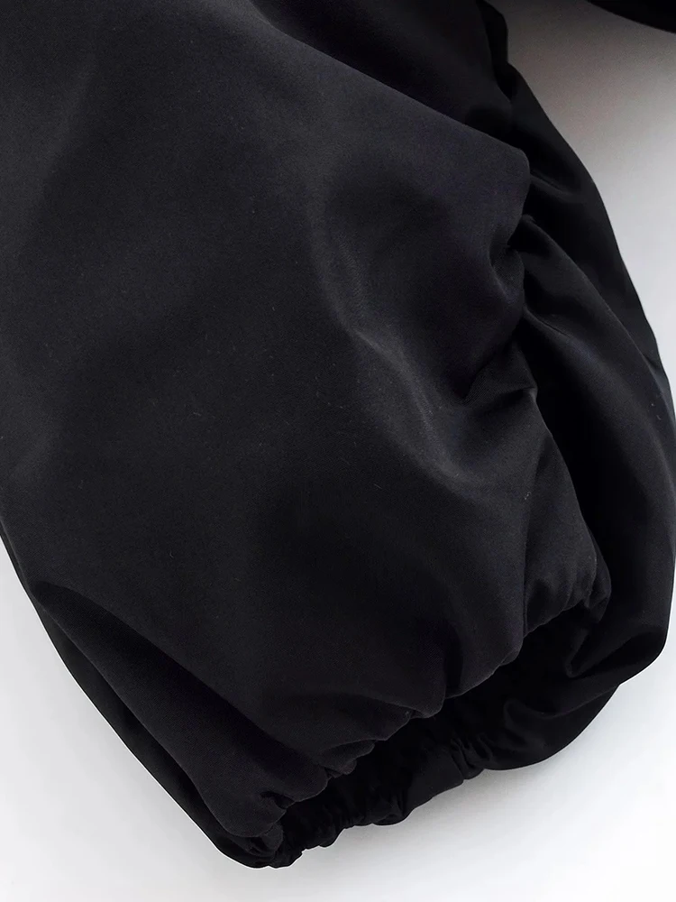 المرأة الجديدة الصلبة المرقعة فو الفراء بطانة فضفاضة معطف الشتاء المرأة الشارع ارتداء سترات غير رسمية الإناث سترة الموضة #5