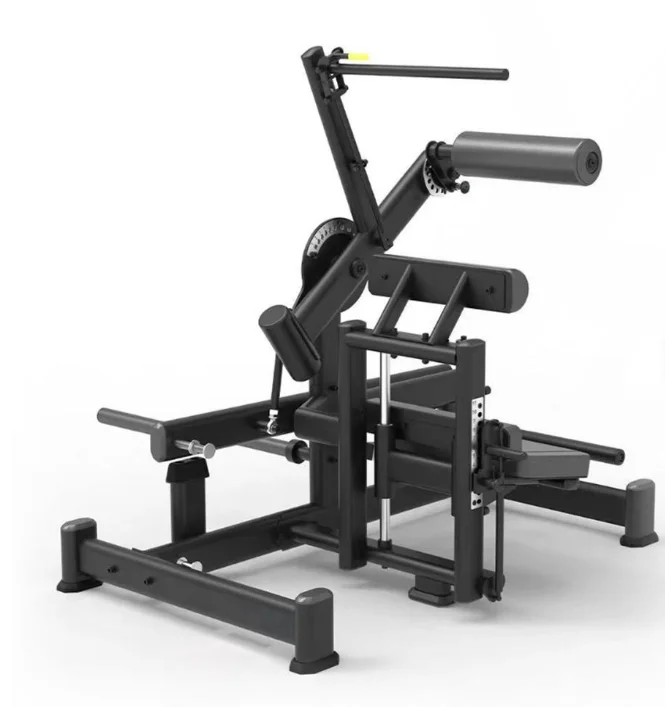 HP004 Commercial Plate Loaded Kneeling Hip Thrust Machine Glute Kickback Hip Extension Trainer for Gym