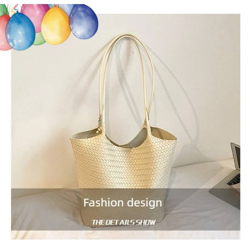Women's large-capacity shoulder bag 2026 spring new foreign-style commuter bag, underarm bag, popular tote bag trend this year