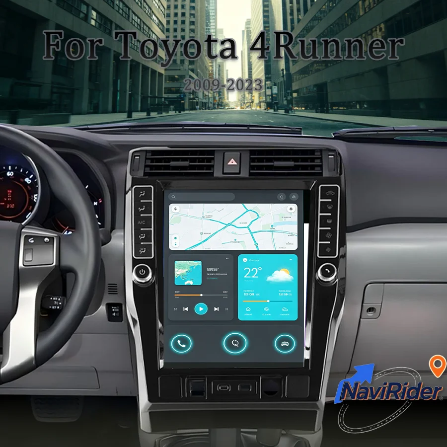 16.2inch Android Car Carplay GPS Navigation Autoradio Multimedia Video Player Stereo For Toyota 4 Runner 4runner 2009-2023 Audio