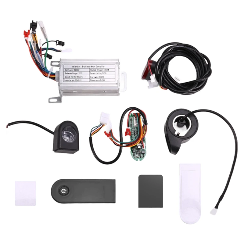 36V 350W Brushless Controller+Bluetooth Meter+Light+Accelerator+Cover Kit For Xiaomi M365/M365 Pro Electric Scooter