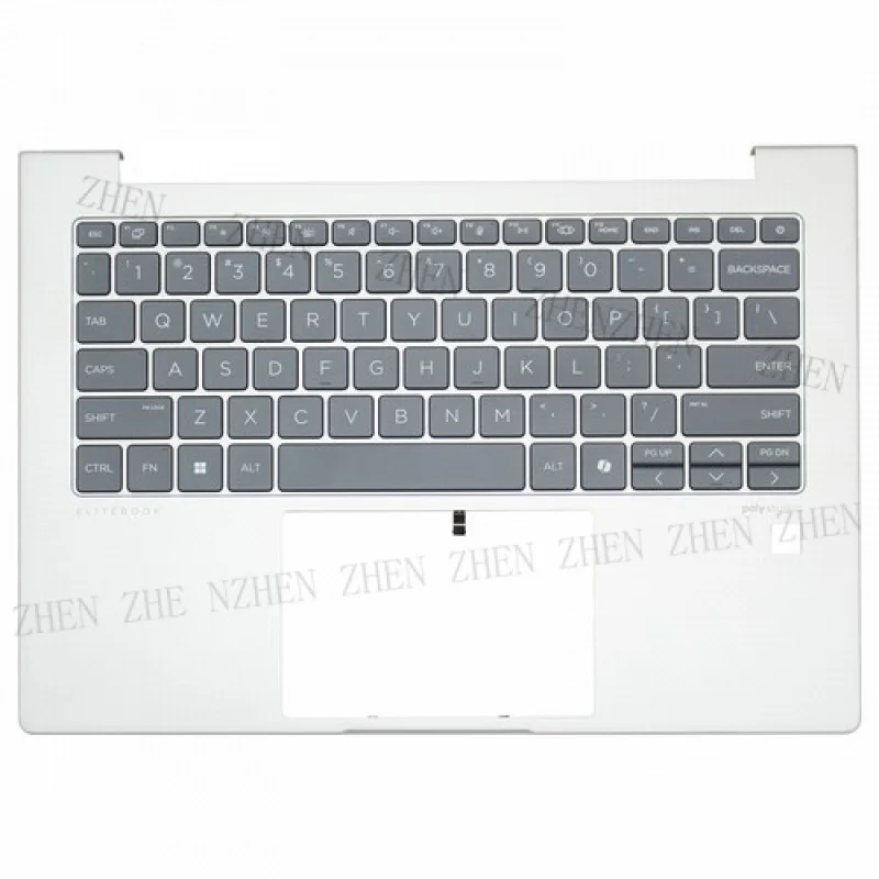

Y US Backlight Keyboard For HP EliteBook 640 G11 645 G11 Palmrest Cover N97244-001