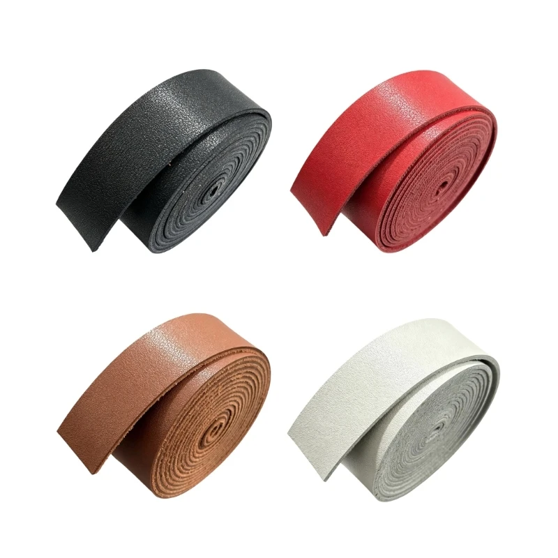 50LE Faux Leather Strips Leather Straps Leather Fabric Strips for DIY Crafts Project