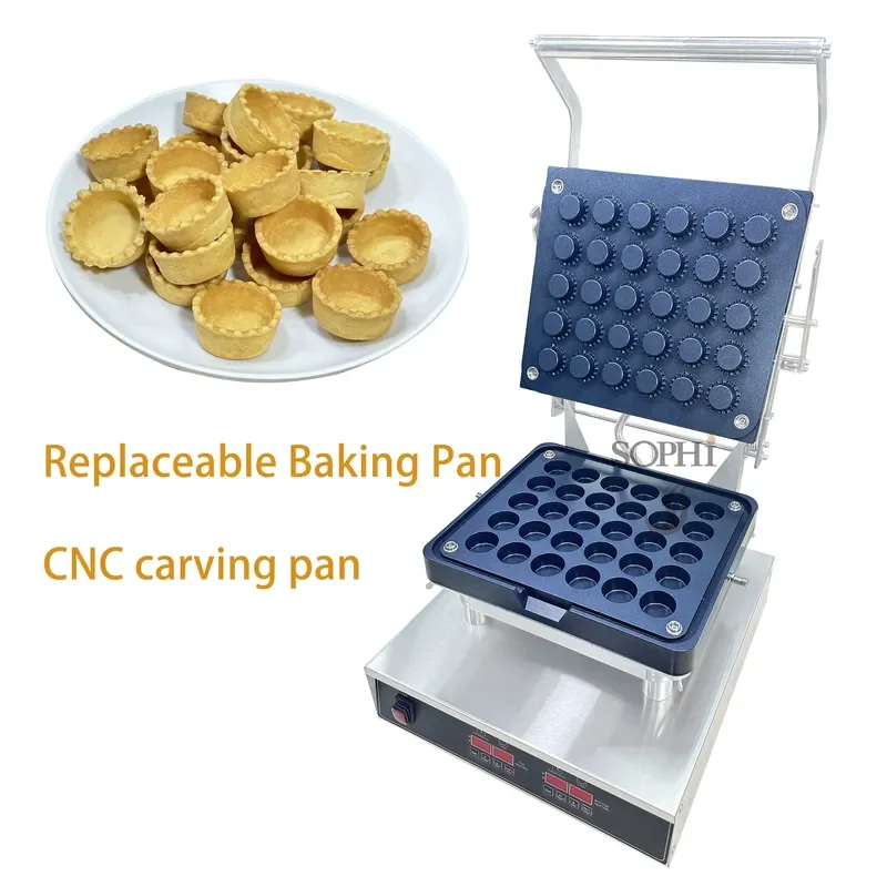 for Guangzhou Shoufei Round Tart Shell Machine with Tooth Pattern Internet Celebrity Tower Shell Tart Bottom Fruit Tower