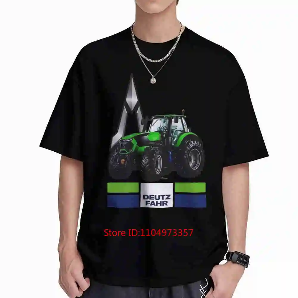 Deutz Tractor Parts Air Cooled Stack Farmall Short Sleeve Tee 100% Cotton T-Shirt