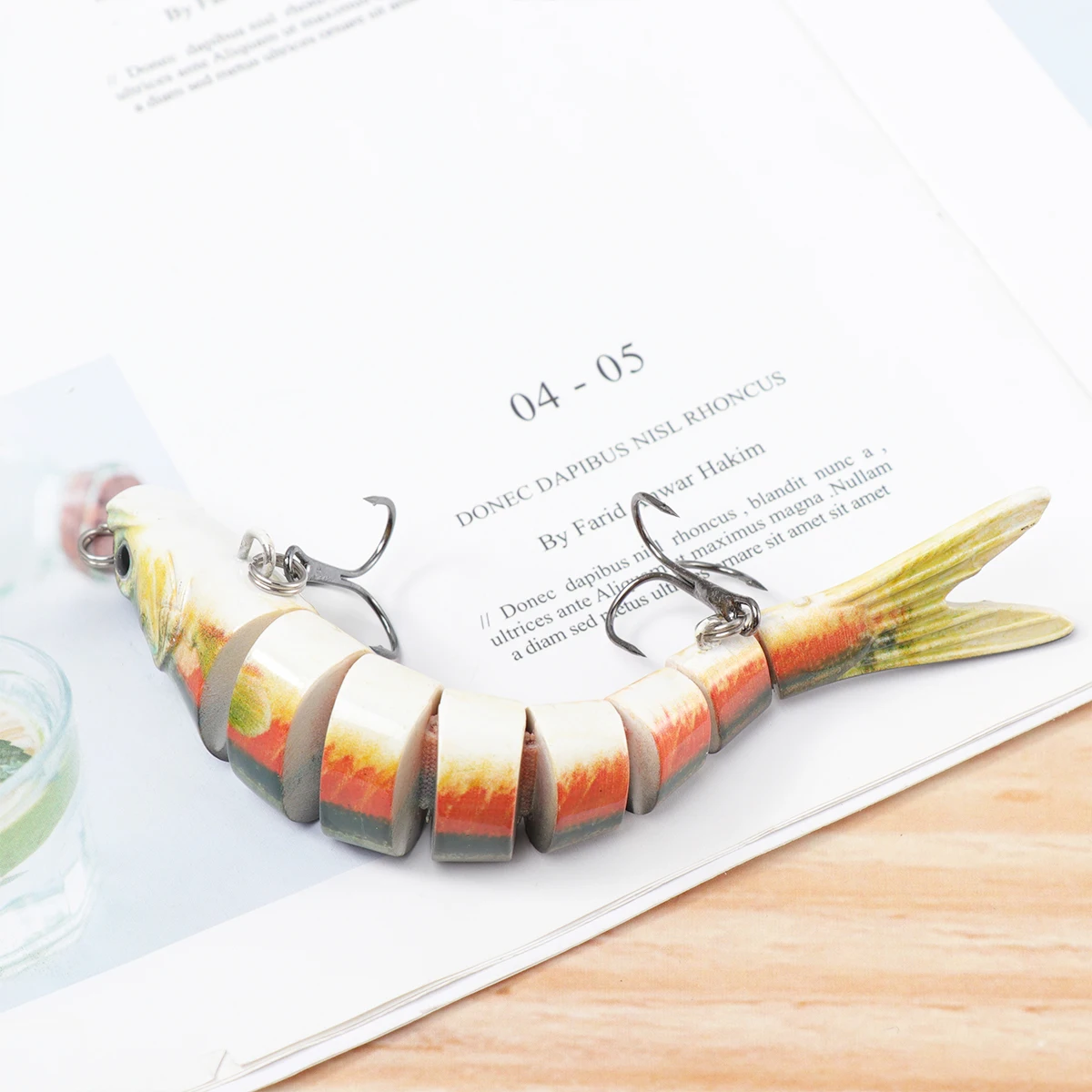 

Bionic Tube Fishing Lures Realistic Bass Fish Like Baits Creative Simulation Lasting Durable Eco Material