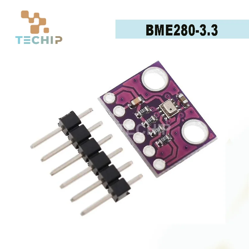 GY-BME280-3.3 BME280 5V 3.3V Digital Sensor Temperature Humidity Barometric Pressure Sensor Module I2C SPI 1.8-5V