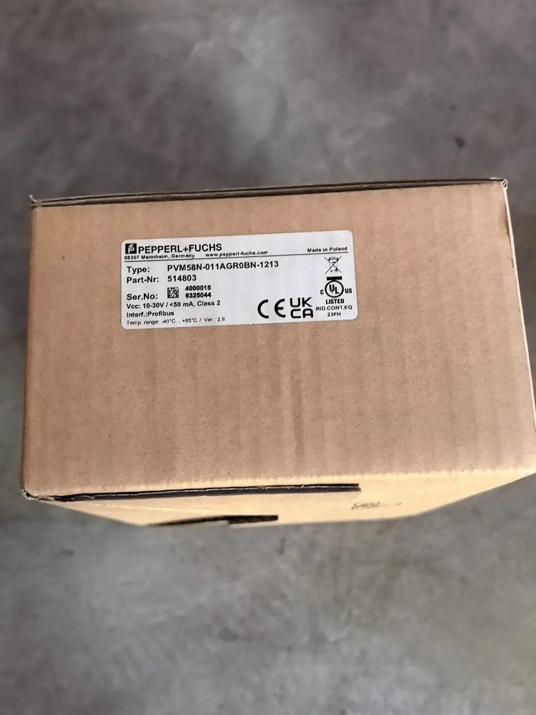 PVM58N-011AGR0BN-1213 514803 Double Fu P + F Encoder New original imported, high quality
