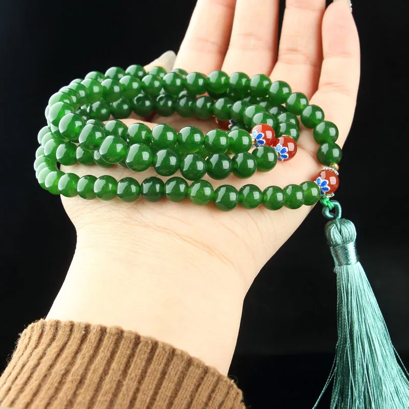 

Браслет Sapa Зеленый шпинат Зеленый браслет для мужчин и женщин из бисера