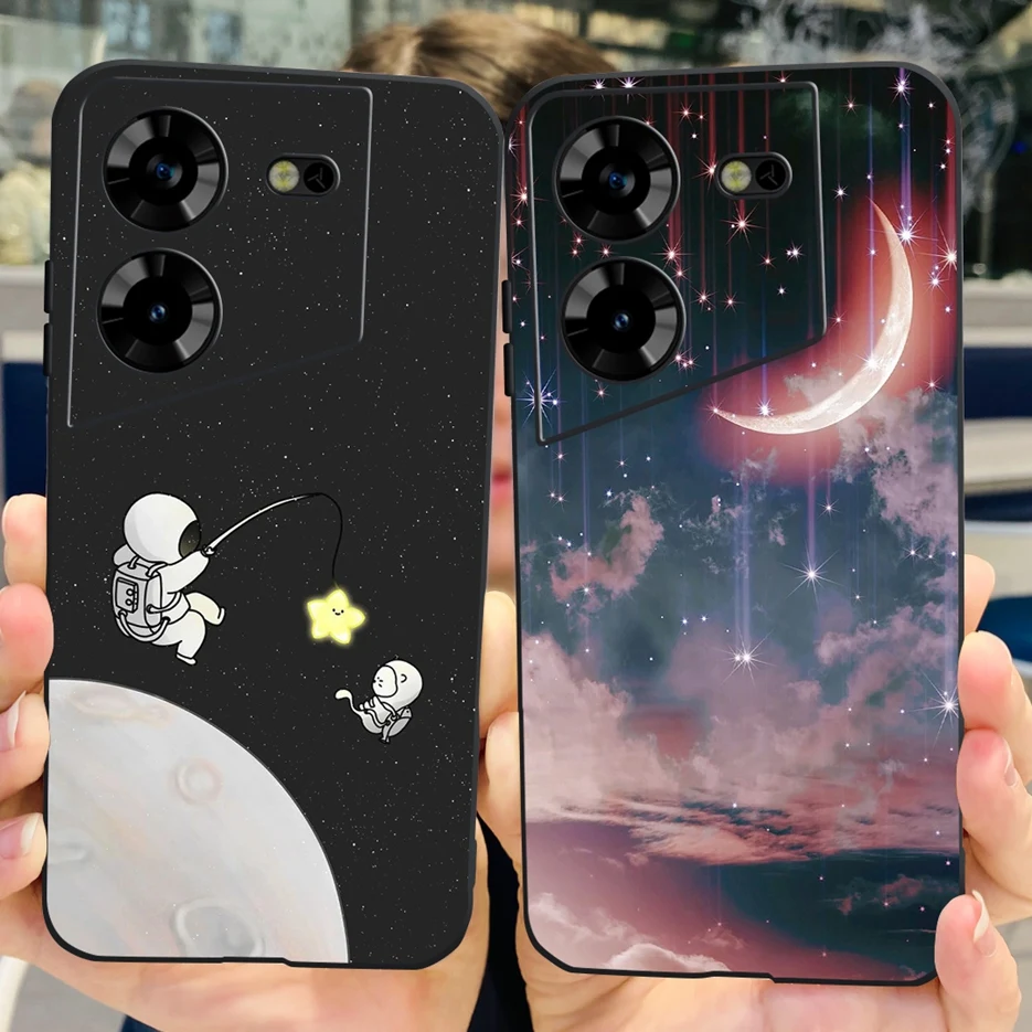 For Tecno Pova 5 Case LH7n Cute Fashion Painted Cover Soft Silicone Phone Case For Tecno Pova 5 Pova5 Fundas Coque 6.78\'\' Bumper