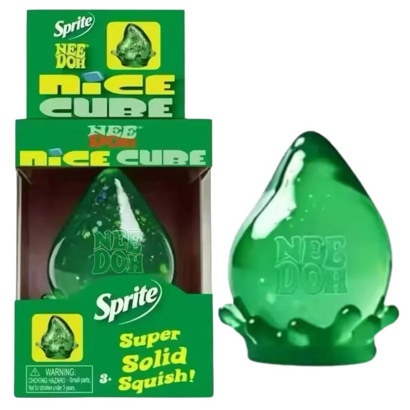 Neuer Needoh Dreamy Water Drop Marmorierter Würfel Zuckerwatte-Quetschspielzeug Weiches Squeeze-Spielzeug zur Angstlinderung Fidget-Spielzeug für Erwachsene Überraschungsgeschenk