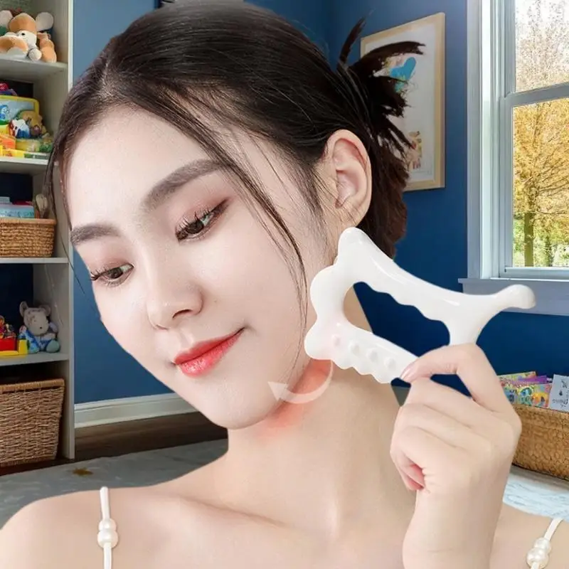 First-Class For Face & Body - Non-Ceramic, Gua Sha Massage Tool, Relaxation with Large Capacity Designed For Home and Office Use