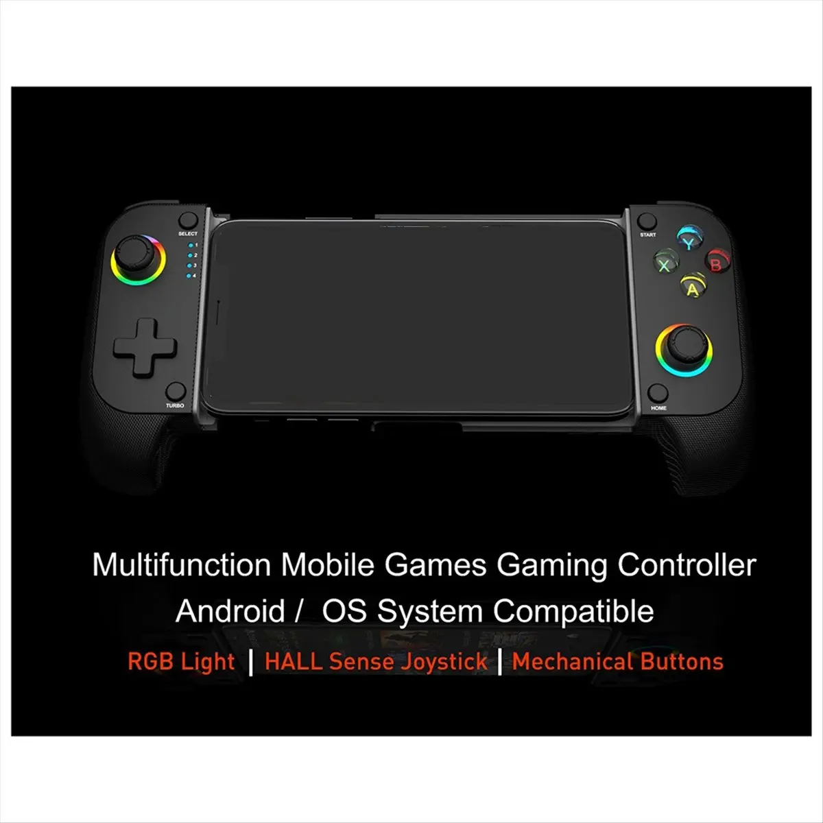 Special Offer-STK-7009F Mobile Game Controller for and Android with RGB Light,for Play PS Remote Play for Cloud and More
