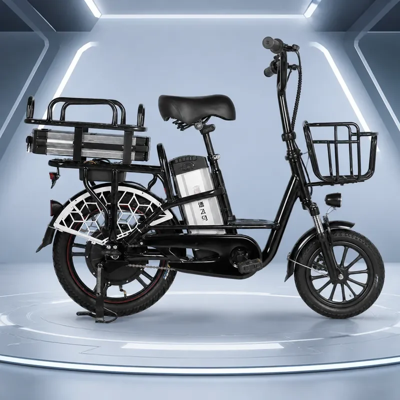 Portable Electric Bike with Long Lasting Battery Electric Assist Bicycle for Commuting and Leisure Riding