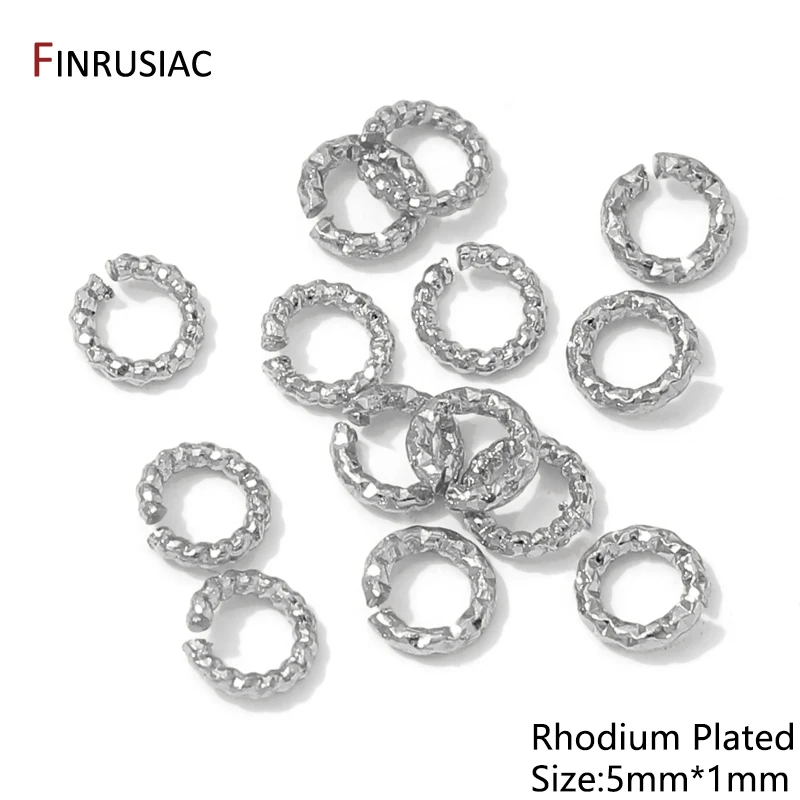 14K vergoldetes Messing, rund, gedreht, offen, geteilte Ringe, Biegeringe, Verbindungsringe für DIY-Schmuckherstellungszubehör – Detail 22
