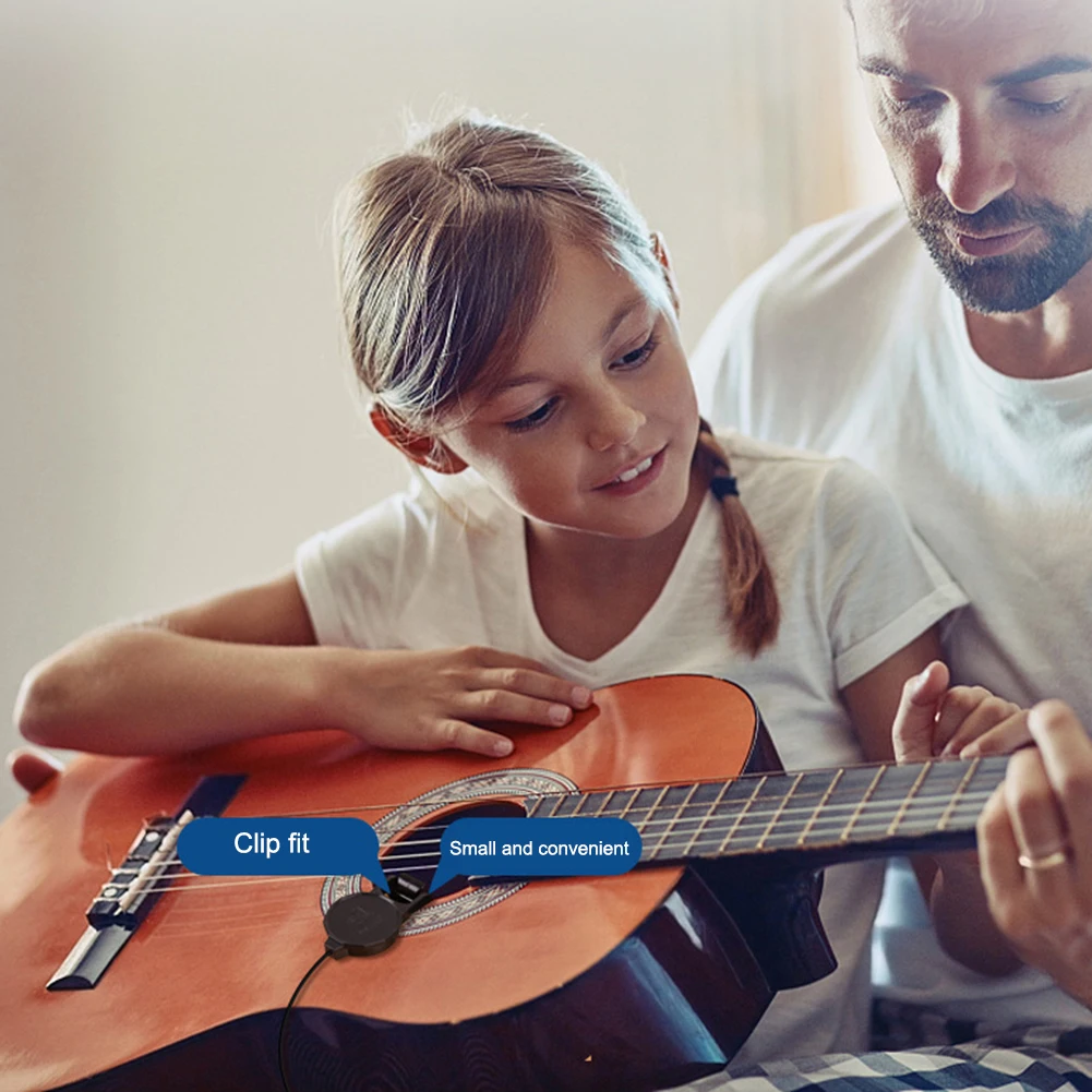 

Звукосниматели для гитары WCP-60G с кабелем 2,5 м, зажимные, для музыкальных инструментов