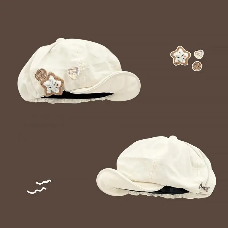 بنما أربعة مواسم السيدات لطيف الرجعية مثمنة قبعة تنوعا بطة اللسان الرسام قبعة