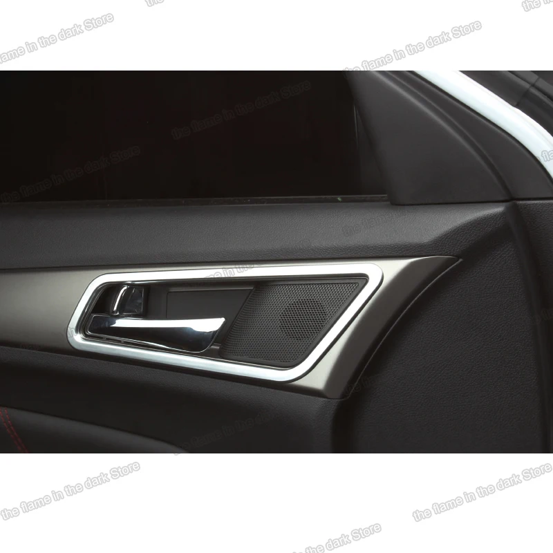 car door handel frame bowl trims for changan cs75 2013 2014 2015 2016 2017 decoration accessories chrome sticker interior