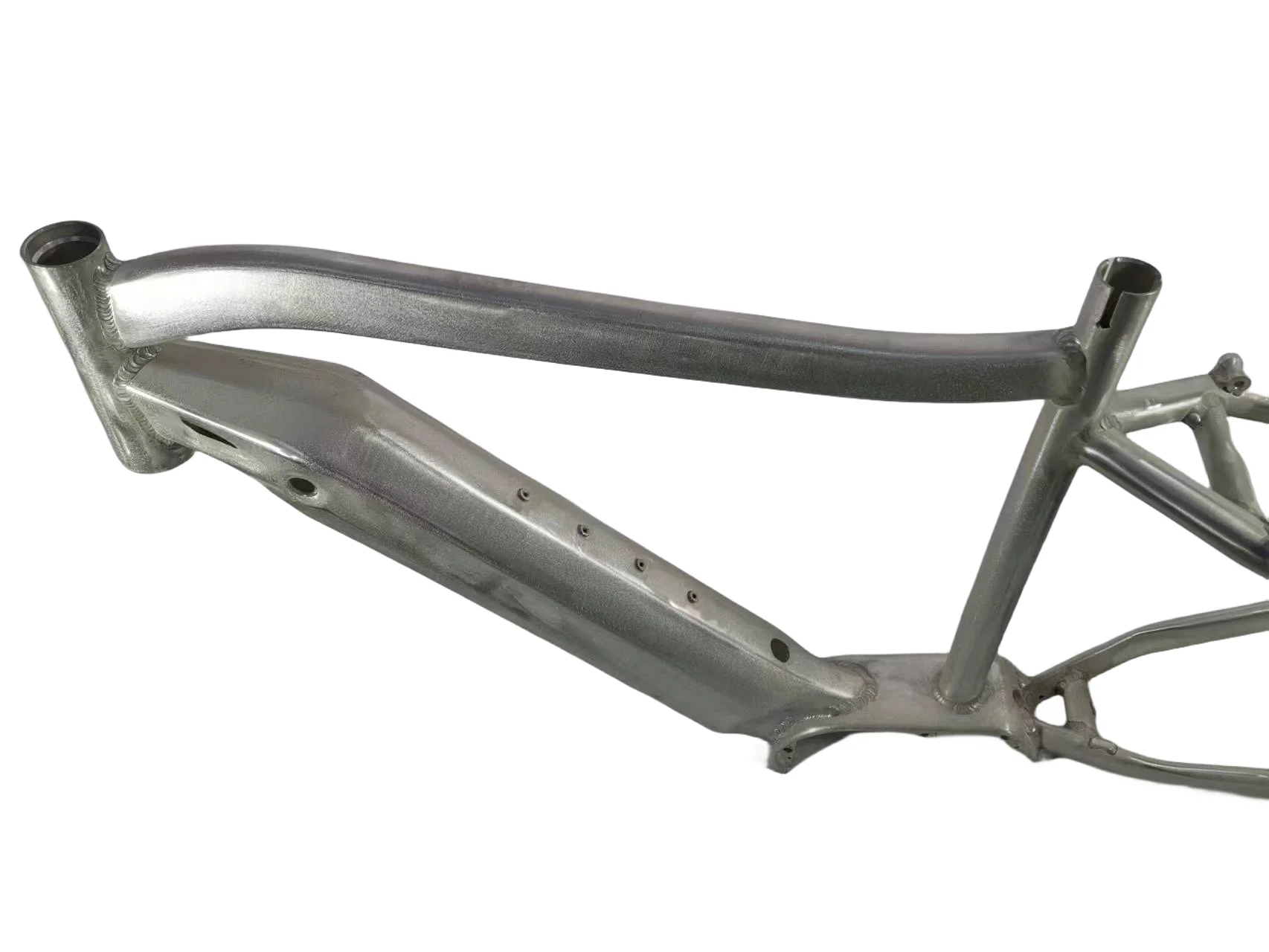 JINXUAN Gloss Fat Tire E-MTB BMX Frame With Battery Box