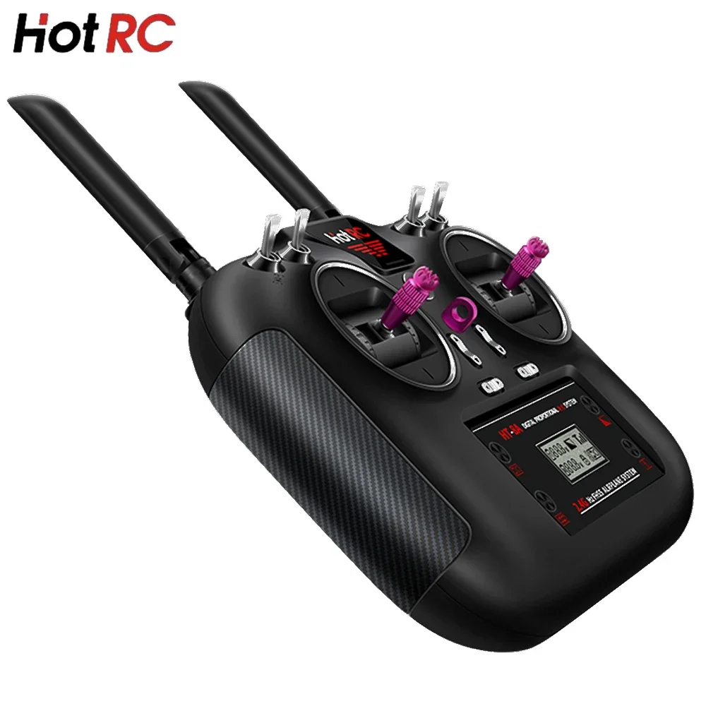 Hotrc Hot RC HT-8A HT8A 4.5-9V 2.4 mesurz 8CH PWM FHSS Émetteur Télécommande F-08A F08A Récepteur Pour RC Avion Voiture soleil précieux