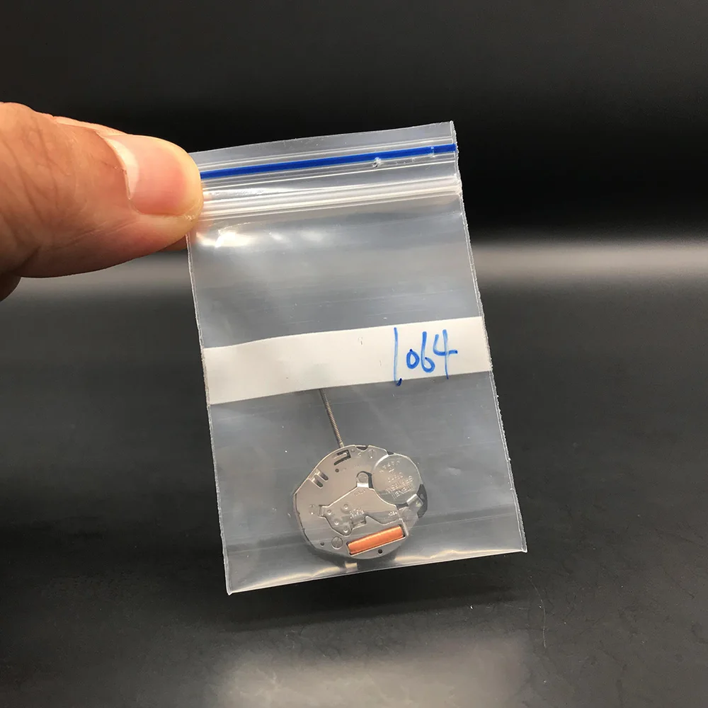 Original Quartz Ronda 1064 movement 2 stitches and a half With adjust stem Replacements Two Jewels with Battery