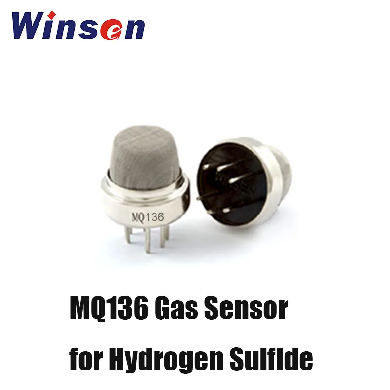 2PCS Winsen MQ136/MQ137/MQ138 Gas Sensor for Hydrogen Sulfide,Ammonia,VOC Gas Detection Good Sensitivity To H2S NH3 Gas Leakage