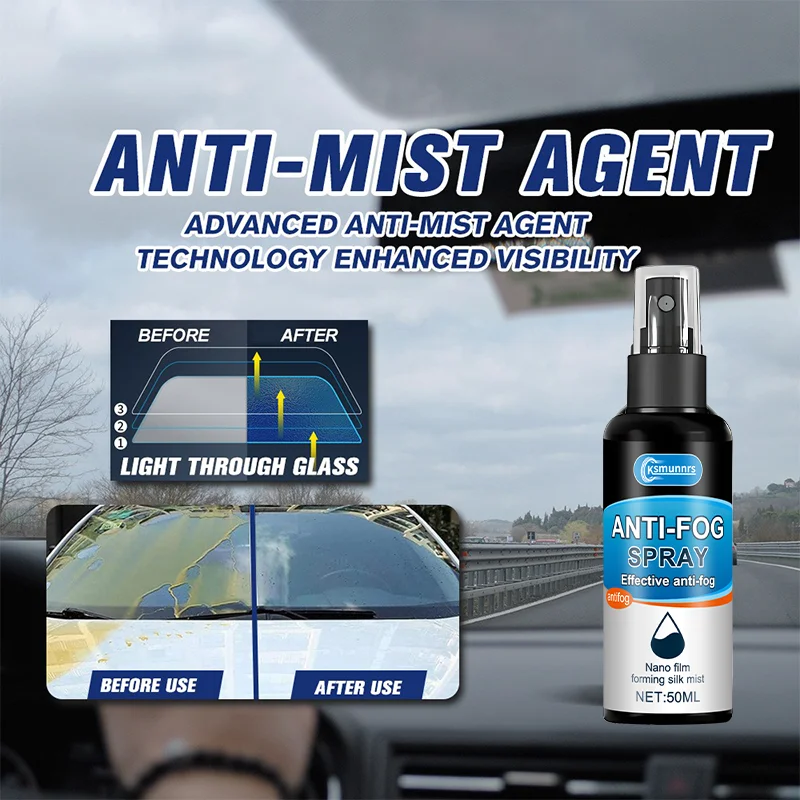 Picture 3: Car windshield anti-fog spray, suitable for external car glass, windshields, and rearview mirrors rain-proof spray, improves vis